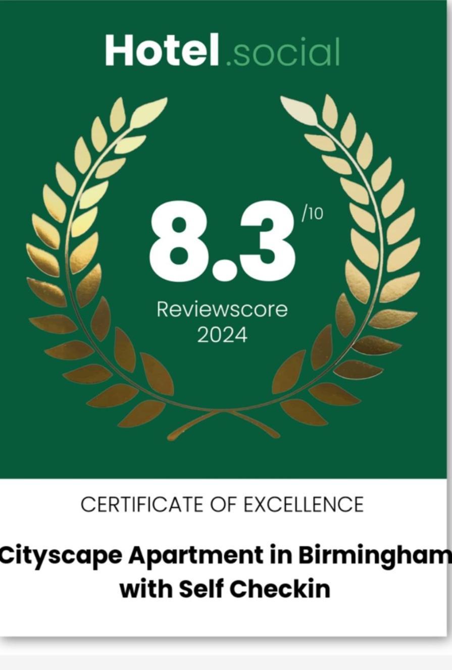 Cityscape Apartment In Birmingham With Self Checkin エクステリア 写真